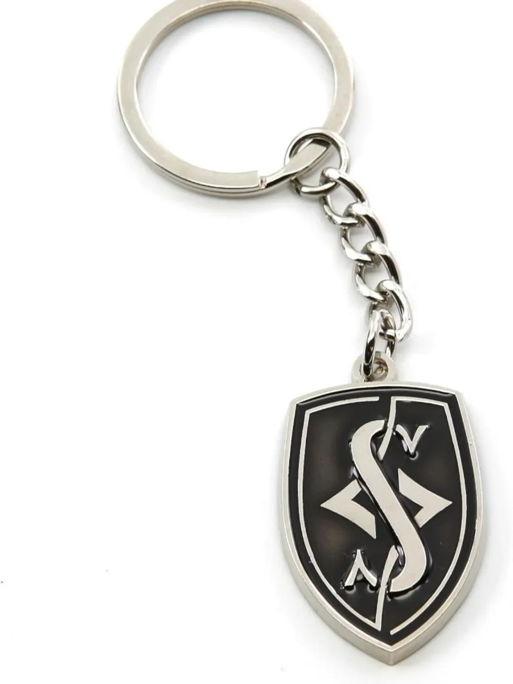 Stylish Black Keychain - Chic Accessory for Bags, Keys & Everyday Use